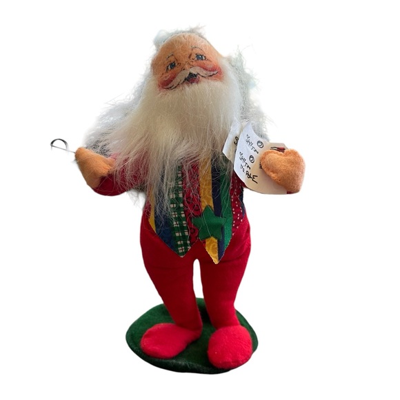 Annalee Other - Annalee Santa Doll Holding Letters and Spectacles
